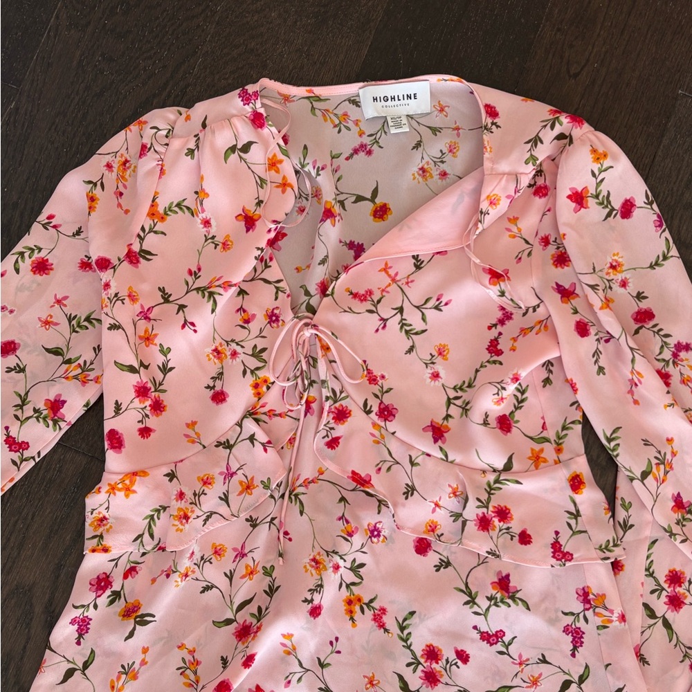 Highline Pink Floral Women's Blouse